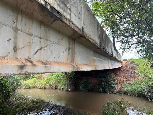Duas pontes da MS-040 t&ecirc;m risco de queda e obras come&ccedil;am dia 12