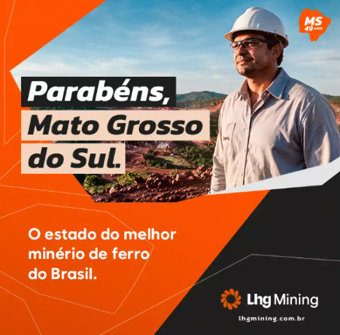 MS ganha escala e relevância na produção de minério de ferro do Brasil
