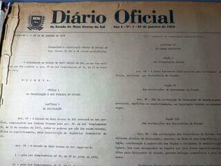 O que saiu no primeiro Diário Oficial de MS há quase 50 anos? O que saiu no primeiro Diário Oficial de MS há quase 50 anos?
