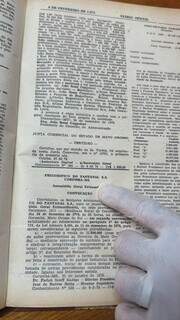 O que saiu no primeiro Diário Oficial de MS há quase 50 anos? O que saiu no primeiro Diário Oficial de MS há quase 50 anos?