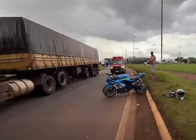 Empres&aacute;rio morre ao perder controle de motocicleta em trevo da BR-163