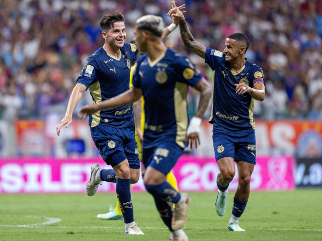 Vit&oacute;ria sobre o Mirassol leva Bahia ao 5&ordm; lugar do Brasileir&atilde;o