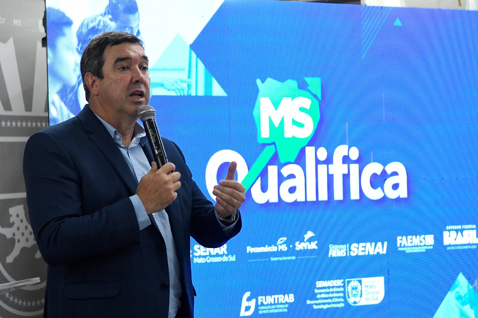 Riedel destaca liderança de MS em mobilidade social nos 49 anos do Estado