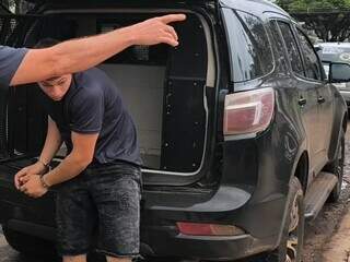 Jovem de 18 anos é preso por espancar e matar homem em Dourados Jovem de 18 anos é preso por espancar e matar homem em Dourados