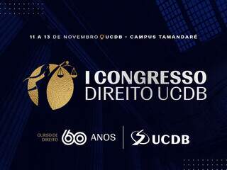 UCDB recebe maior encontro jur&iacute;dico do ano com grandes nomes do Direito