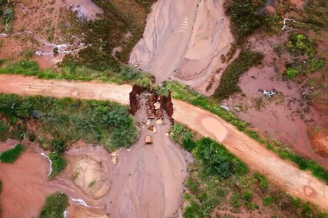 Chuva forte leva acesso e deixa moradores do Nasa Park &ldquo;ilhados&rdquo;