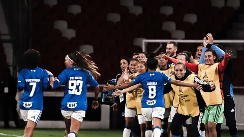 Cruzeiro estreia com vit&oacute;ria sobre a LDU na Libertadores Feminina