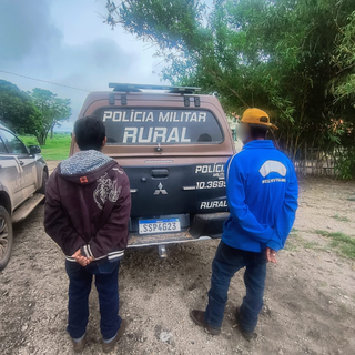 Polícia prende paraguaios que mataram e forjaram suicídio de colega de trabalho Polícia prende paraguaios que mataram e forjaram suicídio de colega de trabalho