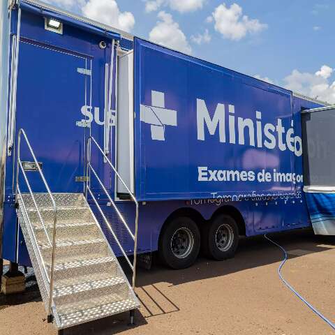S&atilde;o Gabriel do Oeste recebe carreta para exames em mulheres por 30 dias