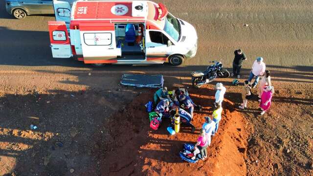 Motociclista que ia para assentamento tem p&eacute; amputado em acidente na BR-463