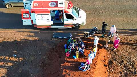 Motociclista que ia para assentamento tem p&eacute; amputado em acidente na BR-463
