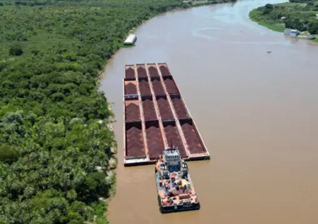 Exporta&ccedil;&otilde;es por Corumb&aacute; crescem 15,9% em volume, mas receita cai 38,5%