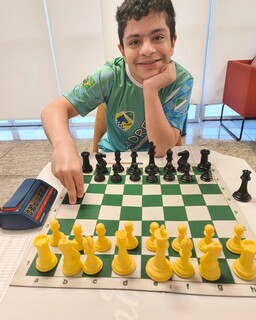 Aos 13 anos, enxadrista de MS se torna o mais jovem Mestre Nacional do Estado Aos 13 anos, enxadrista de MS se torna o mais jovem Mestre Nacional do Estado