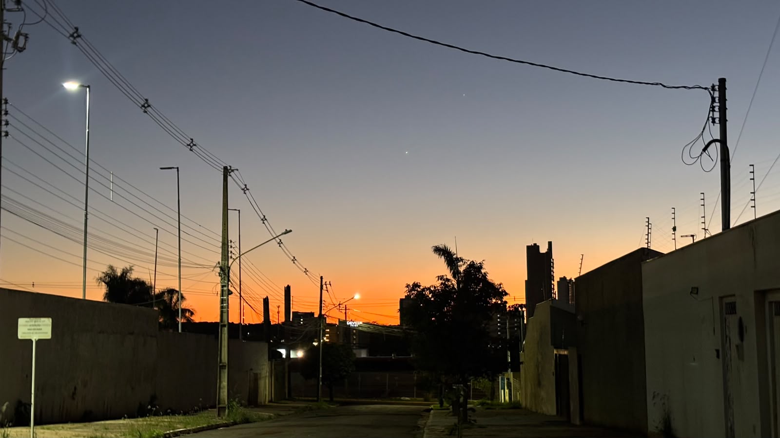 Massa de ar frio mantém temperaturas amenas em MS nesta segunda-feira