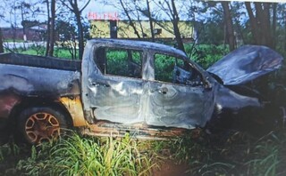Por R$ 40 mil, jovem é preso levando Hilux furtada para quadrilha do Paraguai Por R$ 40 mil, jovem é preso levando Hilux furtada para quadrilha do Paraguai