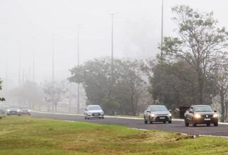 Com termômetros marcando 8,5°C, Iguatemi registra a menor temperatura de MS Com termômetros marcando 8,5°C, Iguatemi registra a menor temperatura de MS