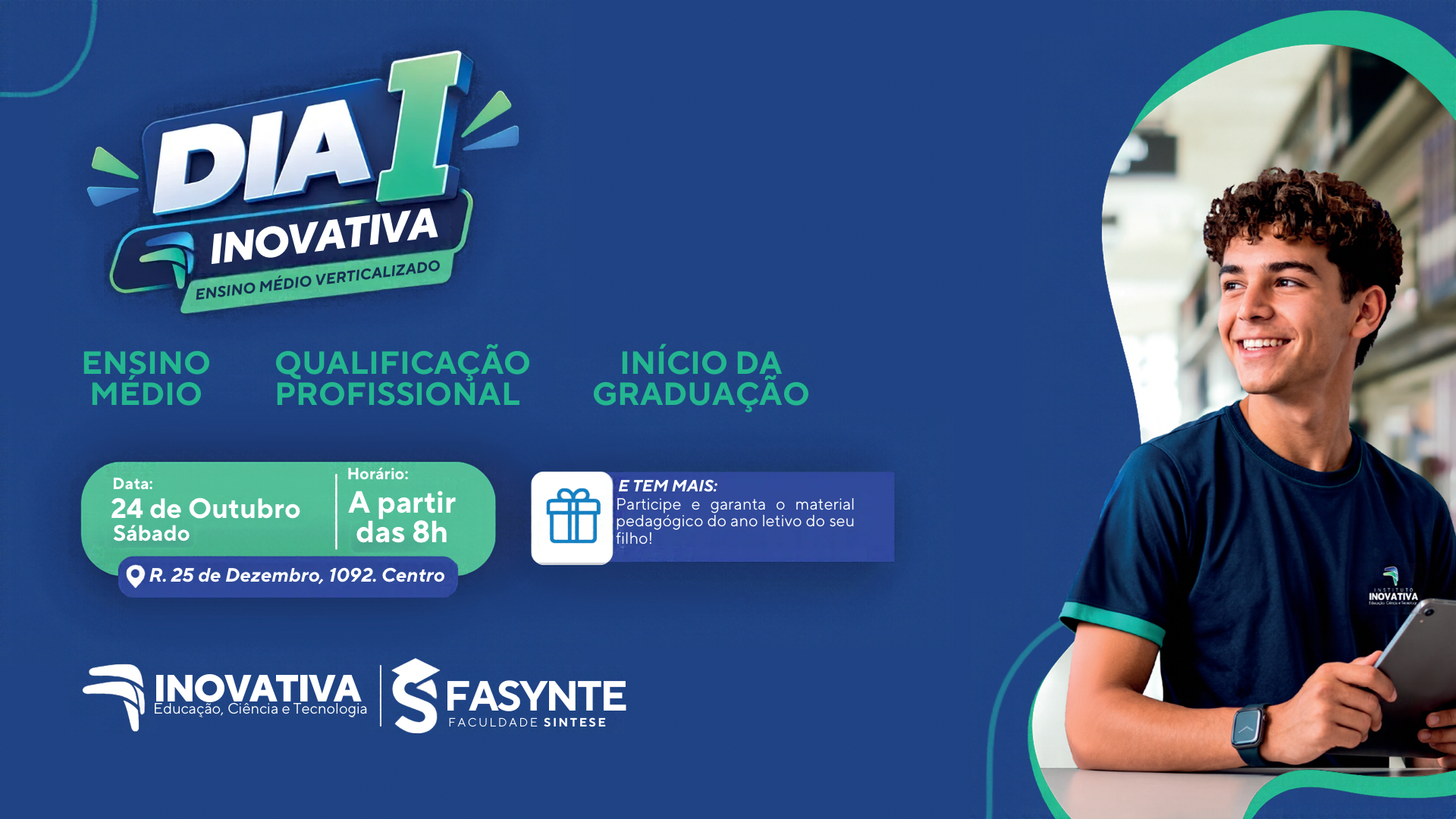 Ensino Médio: Conclua a graduação aos 19 anos