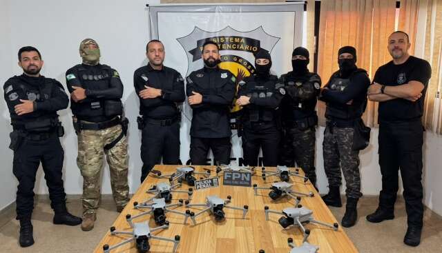 Apreens&atilde;o de 18 drones causa preju&iacute;zo de mais de R$ 300 mil ao crime organizado