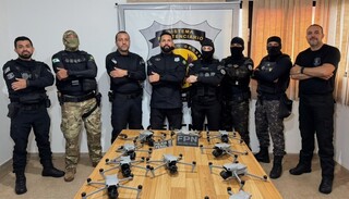 Apreensão de 18 drones causa prejuízo de mais de R$ 300 mil ao crime organizado Apreensão de 18 drones causa prejuízo de mais de R$ 300 mil ao crime organizado