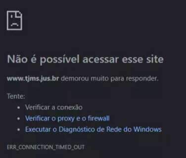 Sistemas do TJ falham pelo 2&ordm; dia e prorrogam prazos judiciais