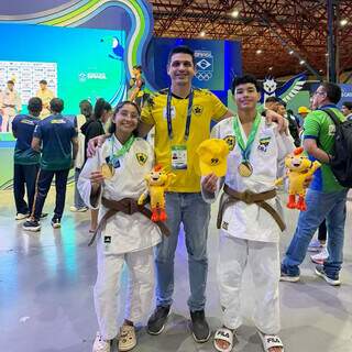 Atletas de MS conquistam 14 medalhas em 3 dias nos Jogos da Juventude