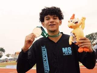 Atletas de MS conquistam 14 medalhas em 3 dias nos Jogos da Juventude