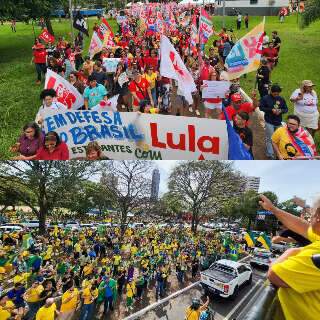 &Uacute;ltimo dia de campanha ter&aacute; manifesta&ccedil;&otilde;es para Lula e Fl&aacute;vio Bolsonaro em MS