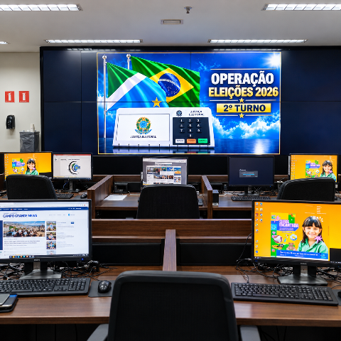 Em &ldquo;QG&rdquo; das elei&ccedil;&otilde;es, expectativa &eacute; de um dia seguro e tranquilo em MS
