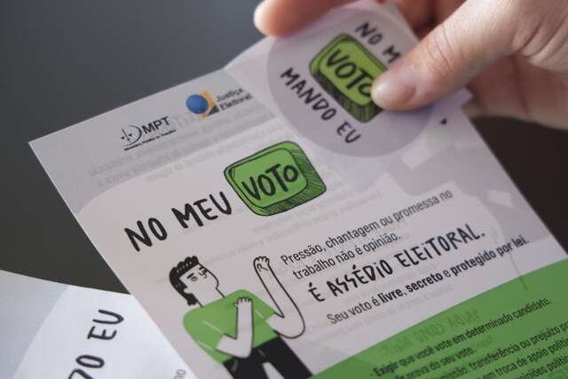 MPT mant&eacute;m canal para receber den&uacute;ncias sobre ass&eacute;dio eleitoral 