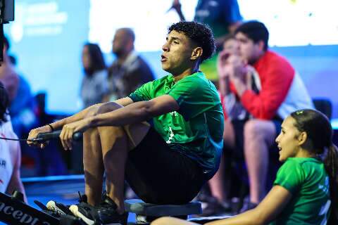 Atleta de MS troca atletismo pelo remo virtual para disputar Jogos da Juventude