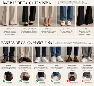A barra da calça faz toda a diferença na imagem A barra da calça faz toda a diferença na imagem