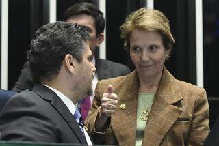 Federação escanteia Tereza Cristina e declara apoio à reeleição de Alcolumbre Federação escanteia Tereza Cristina e declara apoio à reeleição de Alcolumbre