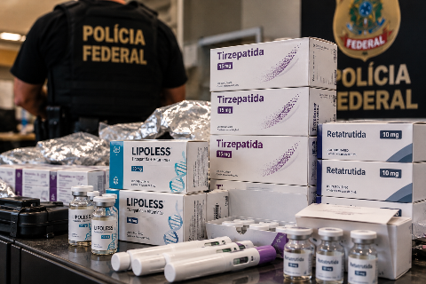 PF investiga grupo suspeito de trazer medicamentos para emagrecer do Paraguai