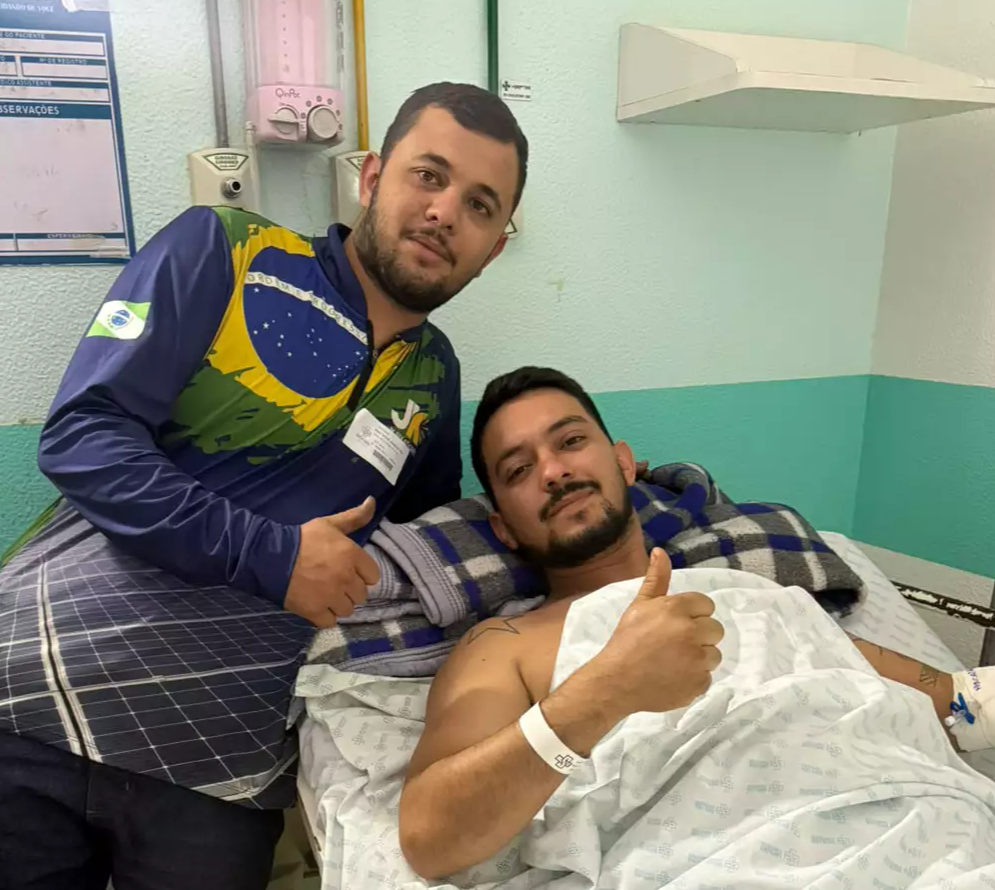 Baleado por adolescente em Bonito melhora, mas continua sem sentir as pernas