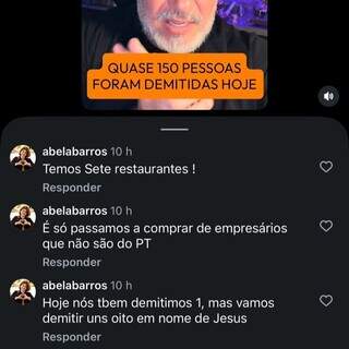 Ex-vereadora promete demiss&otilde;es &ldquo;em nome de Jesus&rdquo; ap&oacute;s elei&ccedil;&atilde;o de Lula