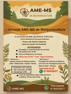 Parque ter&aacute; passeio por colmeias de abelhas sem ferr&atilde;o neste s&aacute;bado