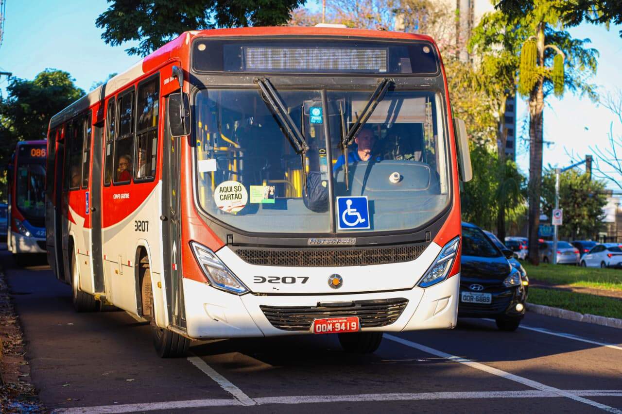 Transporte coletivo de Campo Grande terá tarifa de R$ 1,98 no feriado de Finados