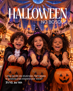 Gastronomia e Halloween são atrações no Bosque Gastronomia e Halloween são atrações no Bosque