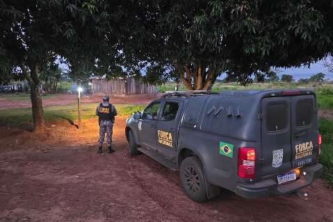 For&ccedil;a Nacional inicia policiamento em aldeias de MS ap&oacute;s amea&ccedil;as a ind&iacute;genas