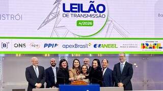 Leilão prevê R$ 4,1 bi em obras para ampliar transmissão de energia em MS Leilão prevê R$ 4,1 bi em obras para ampliar transmissão de energia em MS
