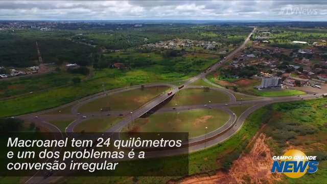 Macroanel tem 24 quilômetros e um dos problemas é a conversão irregular