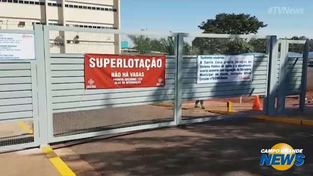 Previsão da Santa Casa é normalizar atendimento só na segunda-feira