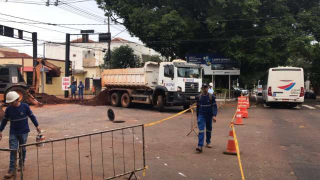 Para obras do Reviva, Mato Grosso com a 14 de Julho fica interditada por 20 dias