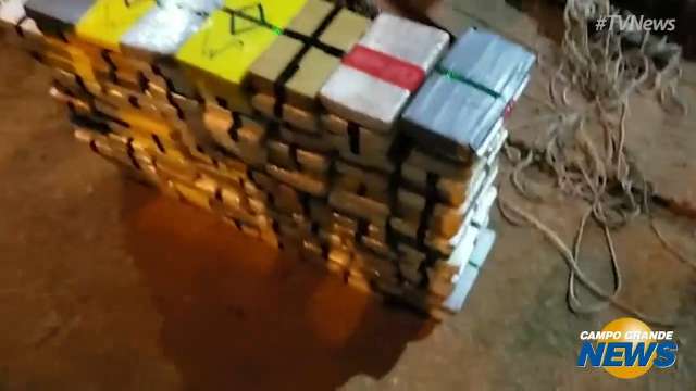 PF apreende 255 kg de cocaína