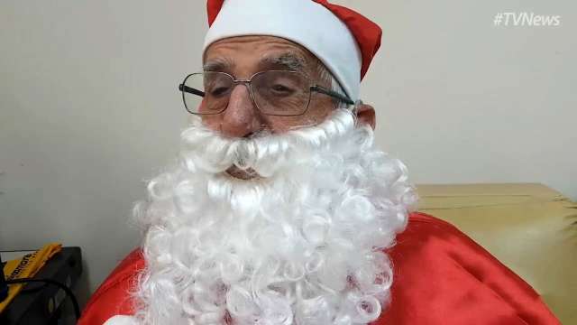 Com Papai Noel de 93 anos, começa campanha de adoção de 16 mil cartinhas