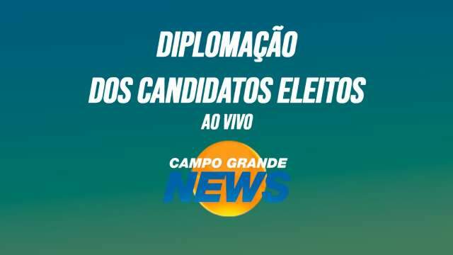 AO VIVO: Acompanhe a solenidade de diplomação dos eleitos de MS em outubro