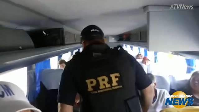 PRF dá dicas de segurança em ônibus