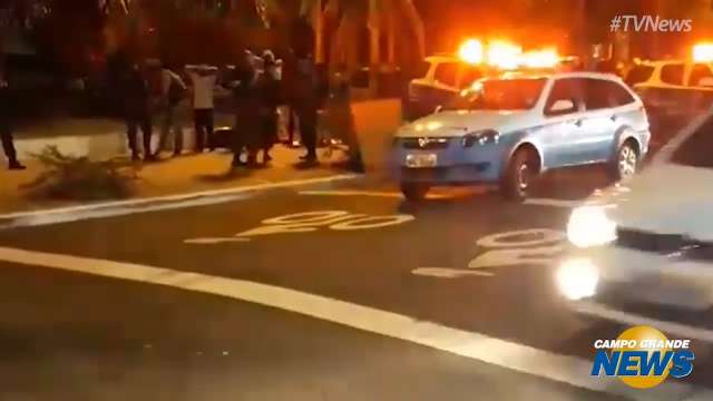 Vídeo mostra abordagem da Polícia Militar na Avenida Afonso Pena