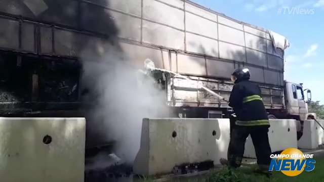 Bombeiros utilizaram seis mil litros de água para apagar chamas