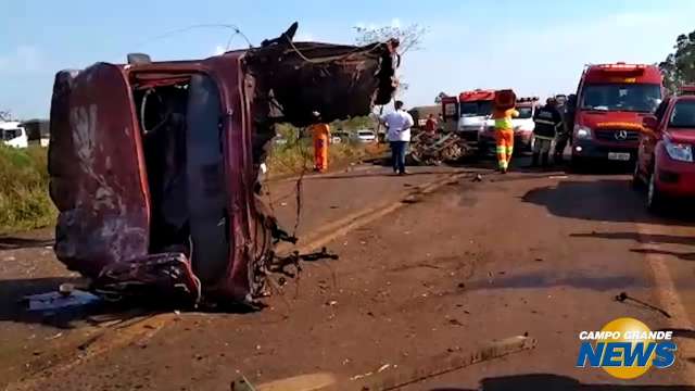 Acidente na BR-163 mata morador de Campo Grande